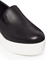 Thumbnail for your product : Shellys Lacharite Monochrome Leather Heeled Shoes