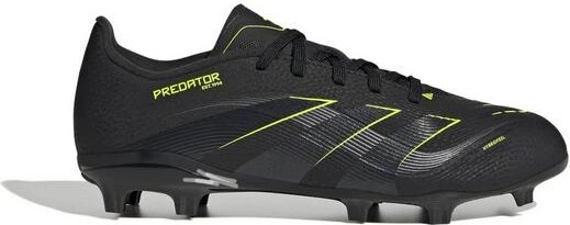 adidas Kids' Predator League FG/MG Molded Soccer Cleats Big 6 Black/Lemon/Black