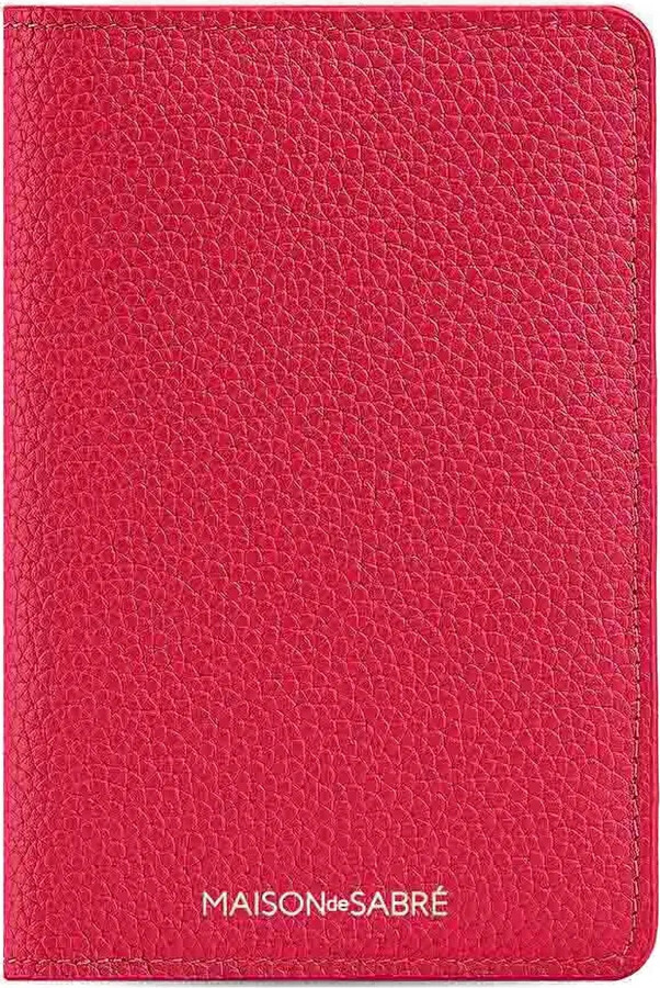 MAISON de SABRÉ Leather Passport Holder