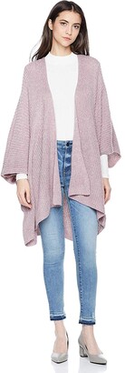 Beautiful Nomad Open Front Cardigans Classic Sweaters for Women Purple