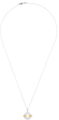 Effy Jewelry Pavé Circle Pendant Necklace