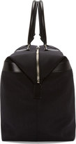 Thumbnail for your product : Saint Laurent Black Canvas & Leather Cabas East/West Bag