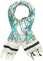 Thumbnail for your product : Leigh & Luca Static Square Scarf