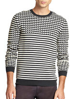 Thumbnail for your product : Marc by Marc Jacobs Zig Zag Crewneck Sweater