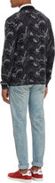 Thumbnail for your product : Marc by Marc Jacobs Snake-Print Cotton Cardigan