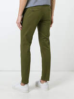 Thumbnail for your product : Pt01 tapered cropped trousers