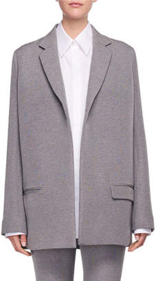 The Row Lohjen Open-Front Oversized Blazer Jacket