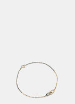 Thumbnail for your product : Pearls Before Swine Double Link Two-Tone Chain Bracelet in Gold and Silver