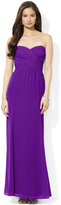 Thumbnail for your product : Lauren Ralph Lauren Strapless Evening Gown