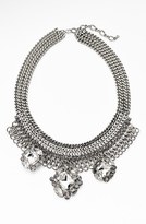 Thumbnail for your product : Nordstrom Crystal Cluster Statement Necklace