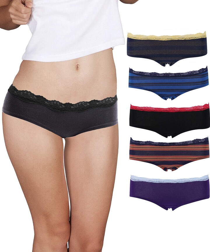 Emprella - Wild Bikini 12 Pack Seamless Ladies Cheeky Panties Set