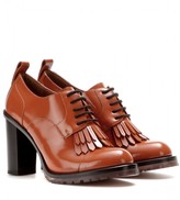 Thumbnail for your product : Valentino Leather Derby pumps