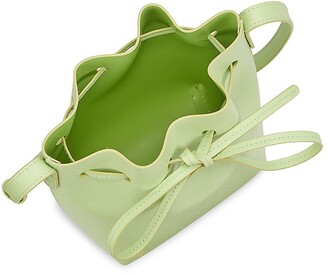 Mansur Gavriel Mini Saffiano bucket bag - ShopStyle
