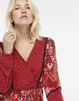 Thumbnail for your product : Monsoon Siobhan Printed Long Sleeve Top