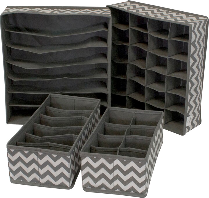 Sorbus Twill Storage Basket Set - 3 Pack