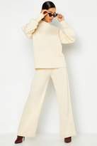 Thumbnail for your product : boohoo Oversized Sweat & Wide Leg Trouser Tracksuit