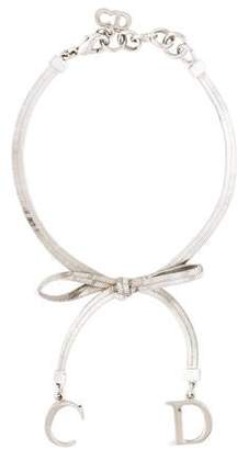 Christian Dior Bow Charm Bracelet