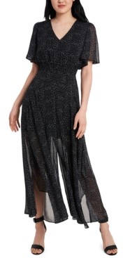 msk palazzo jumpsuit
