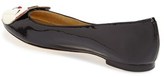 Thumbnail for your product : Kate Spade 'jimi' patent leather flat (Women)