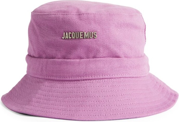 WOMEN FASHION Accessories Hat and cap Purple Purple/Pink Single discount 70% NoName Striped hat 