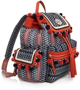 Thumbnail for your product : Tory Burch Scout Pom-Pom Backpack