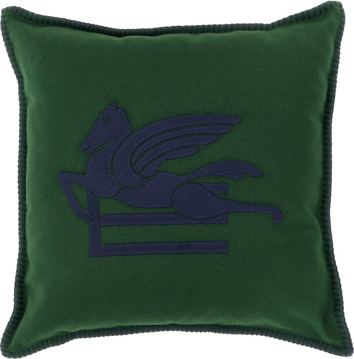 ETRO HOME Pegaso Embroidered Cushion