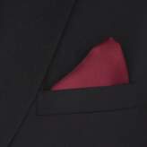 Thumbnail for your product : yd. MAROON STRIPE POCKET SQUARE