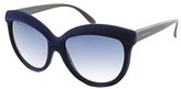 Thumbnail for your product : Italia Independent 0092V I-V 021 Dark Blue Velvet Plastic Butterfly Sunglasses