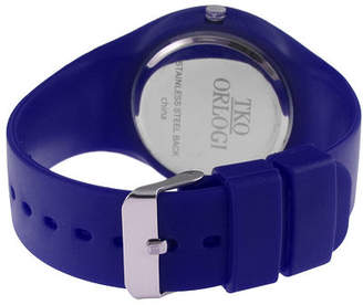 TKO ORLOGI Candy II Blue Silicone Strap Sport Watch