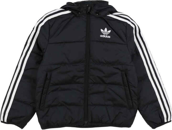 adidas Padded Jacket Down Jacket Black - ShopStyle Boys' Outerwear