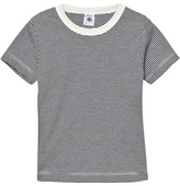 Thumbnail for your product : Petit Bateau 2 Pack of Navy and Cream Stripe Tees