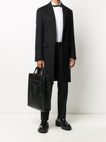 Thumbnail for your product : Neil Barrett Contrast Pointed Collar Tuxedo Shirt