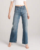 Thumbnail for your product : Abercrombie & Fitch High Rise Wide Leg Jeans