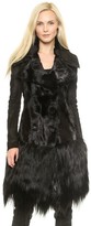 Thumbnail for your product : Donna Karan Belted Fur Coat