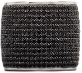 Thumbnail for your product : Tom Binns Bejeweled Plated Ring in Black