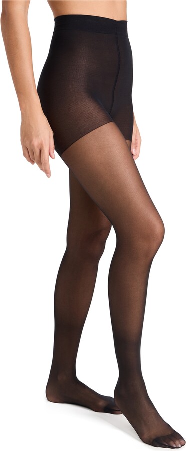 30D semi-opaque tights - Excellence Black