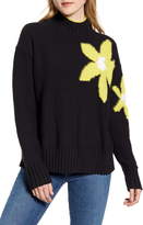 Thumbnail for your product : Lou & Grey Floral Turtleneck Sweater