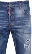 Thumbnail for your product : DSQUARED2 16.5cm Cool Guy Cotton Denim Jeans