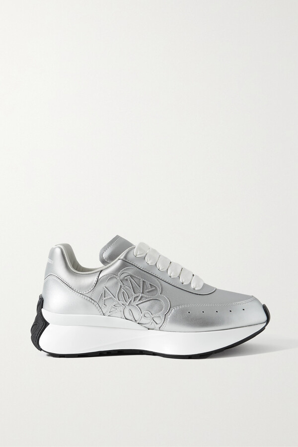 Silver Sneakers For Women | ShopStyle
