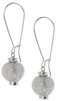 Thumbnail for your product : Lane Bryant Mesh ball A-wire earrings by