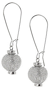 Lane Bryant Mesh ball A-wire earrings by