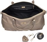 Thumbnail for your product : Class Roberto Cavalli Isabeli Bronze Large Bowling Bag