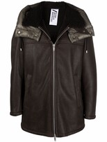 Thumbnail for your product : Drome Quilted-Finish Hooded Coat