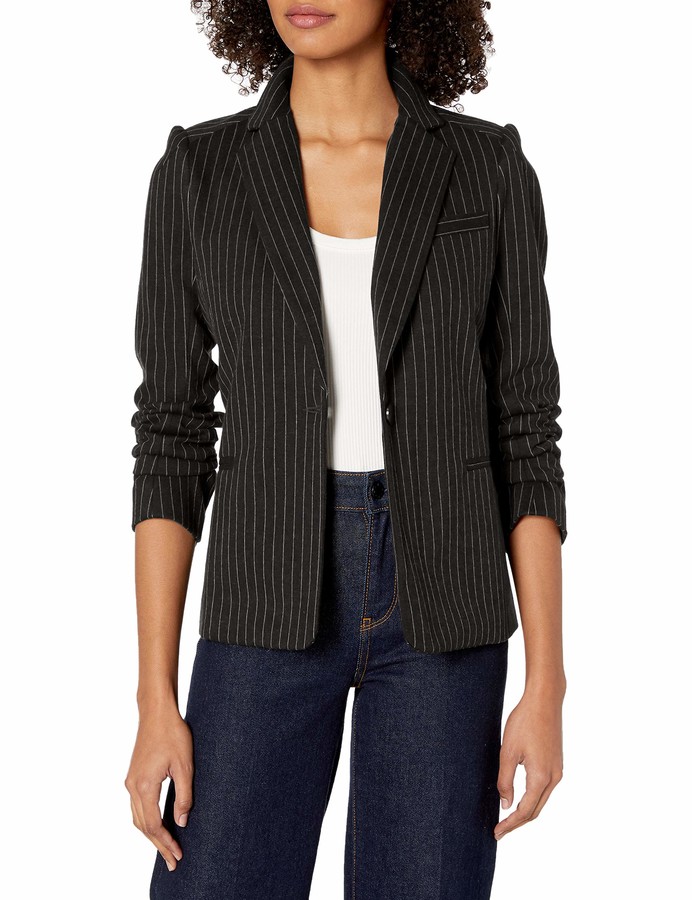 bailey 44 knit jean vest hoodie