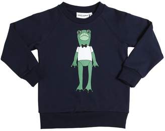 Mini Rodini Frog Printed Organic Cotton Sweatshirt