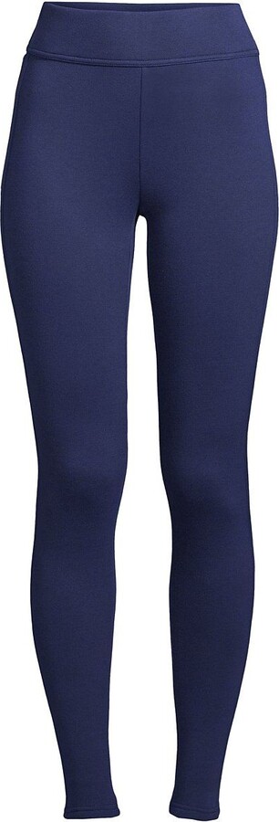 Lands' End Tall Serious Sweats Fleece-lined Leggings ShopStyle