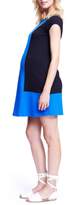 Thumbnail for your product : Maternal America Colorblock Maternity T-Shirt Dress