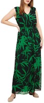 Thumbnail for your product : Studio 8 Lana Palm Print Maxi Dress, Green