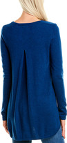 Thumbnail for your product : Forte Cashmere Pleat Back Cashmere Tunic