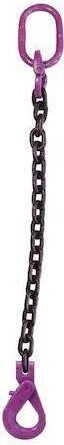 US CARGO CONTROL 58G100SOSL-3 5/8' x 3' - Single Leg Chain Sling w/